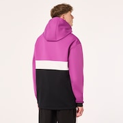 Tnp Nose Grab Softshell Hoodie - Blackout/Ultra Purple