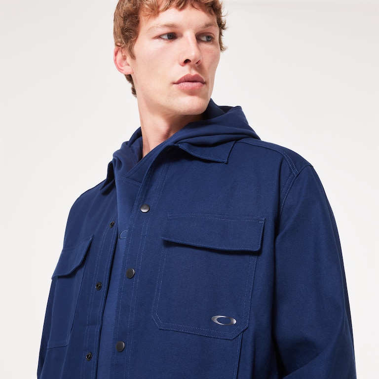 Canvas Snap Jacket - Team Navy