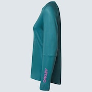 Wmns  Factory Pilot LS Jersey - Bayberry