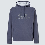 Space Camo Logo Hoodie - Fathom Heather