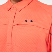 Oakley Uneven Jq Ls Shirt - Burnt Orange