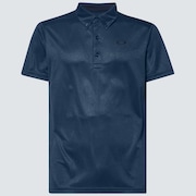 Enhance SS Polo Jacquard 12.0 - Deep Blue