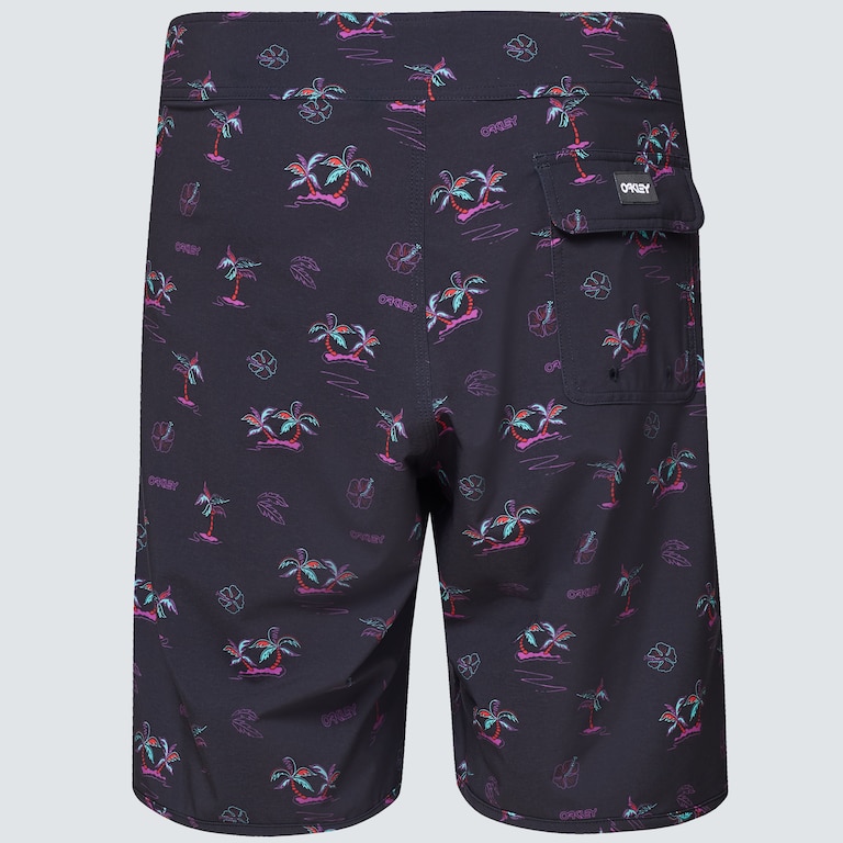 Tropics B1B Rc 19" Boardshort - Tonal Black