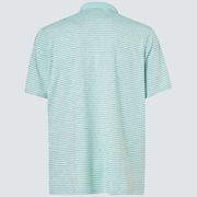 Oakley Jacquard Stripe Polo - Bay Green
