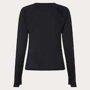 Radiant Qd Op L/S Tee 10.0 - Blackout
