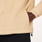 Quilted Sherpa Jacket - Humus
