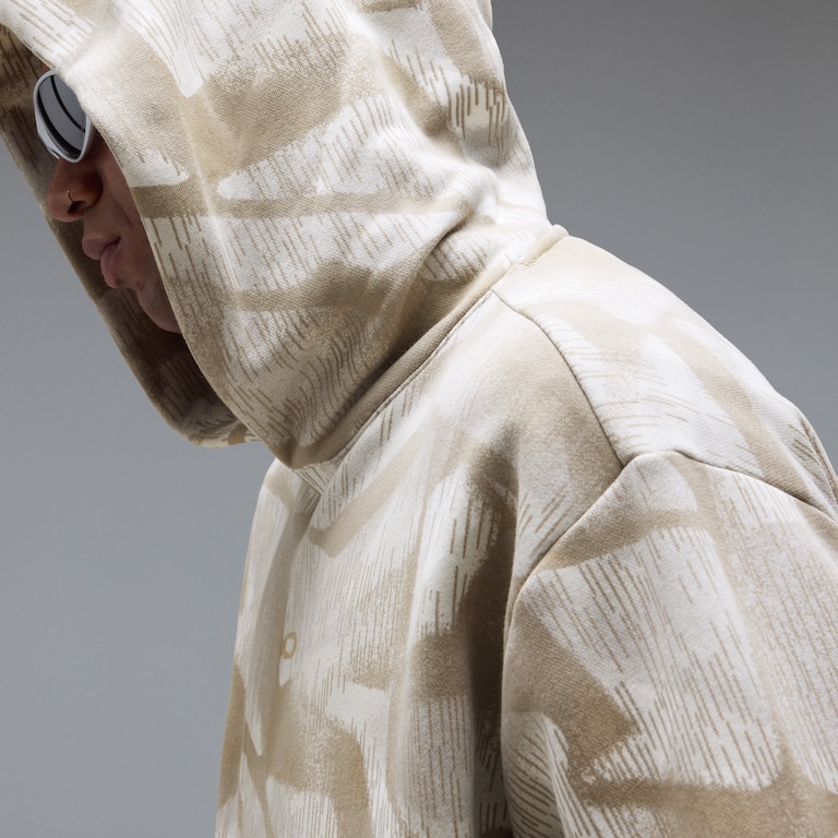 Graffiti Camo Hoodie - Graffiti Camo Pebble