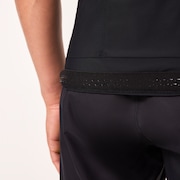 Point To Point 1/4 Zip Jersey - Blackout