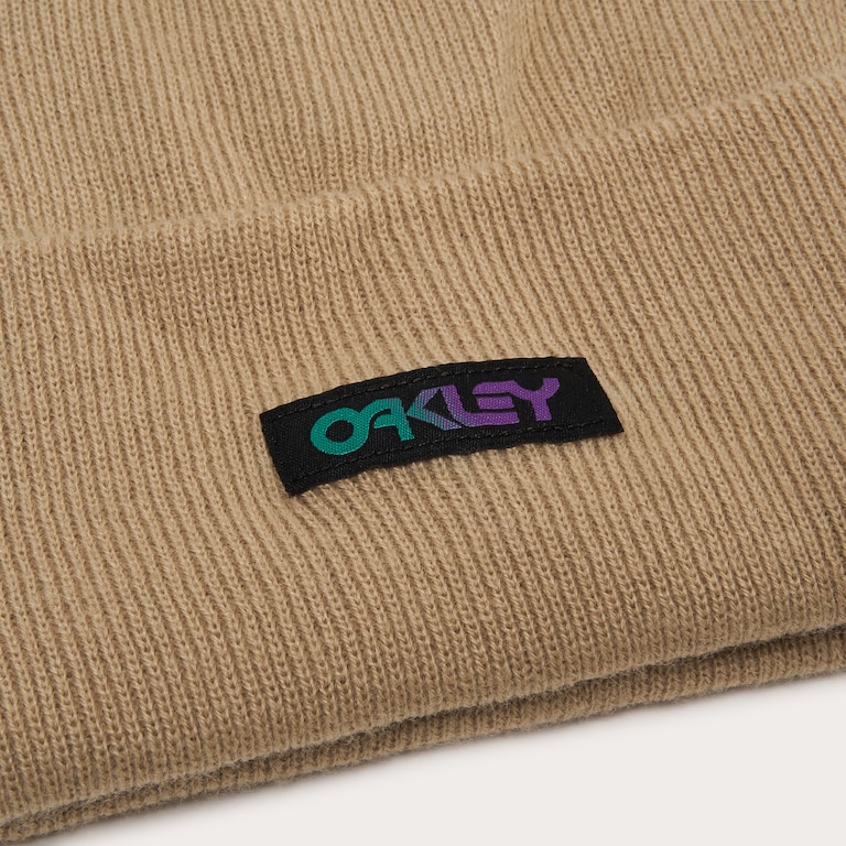 B1B Gradient Patch Beanie - Pebble