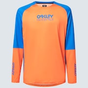 Factory Pilot Mtb Ls Jersey II - Scarlet Ibis