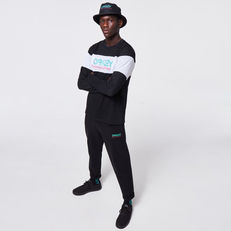 TNP Fiery Stripe LS Tee - Blackout