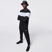 TNP Fiery Stripe LS Tee - Blackout