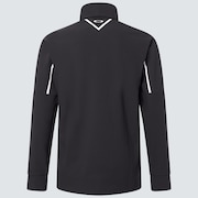 Skull Synchronism Aloft Mock Neck - Blackout