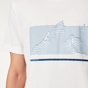 Digi-Mountains Tee - White