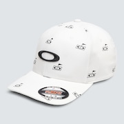 Oakley Flag Print Hat - Arctic White