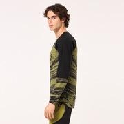 Seeker Airline LS Jersey - Duality Swirl Green/Black