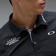 Oakley Delta Jacquard LS Shirt - Pitch Black