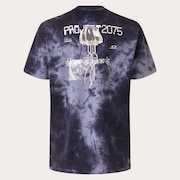 Mtl Tendrils Tee - Blue Tie Dye