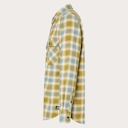 90s Plaid LS Shirt - Pacific/Mist/Sulfid Check