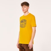 Winter Lines Tee - Amber Yellow