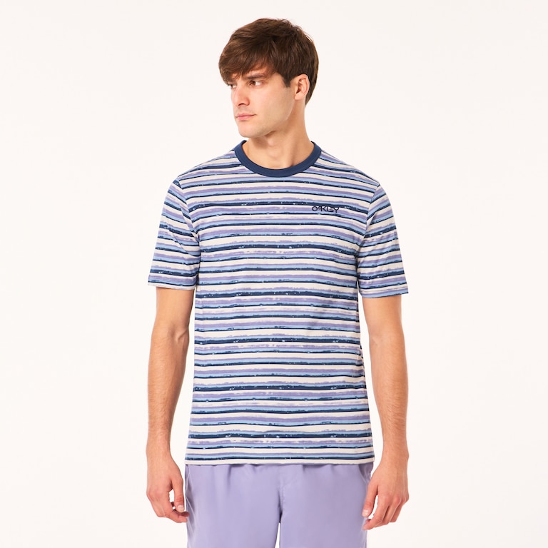 Blurrred Stripes Tee - Blurred Stripe Mc