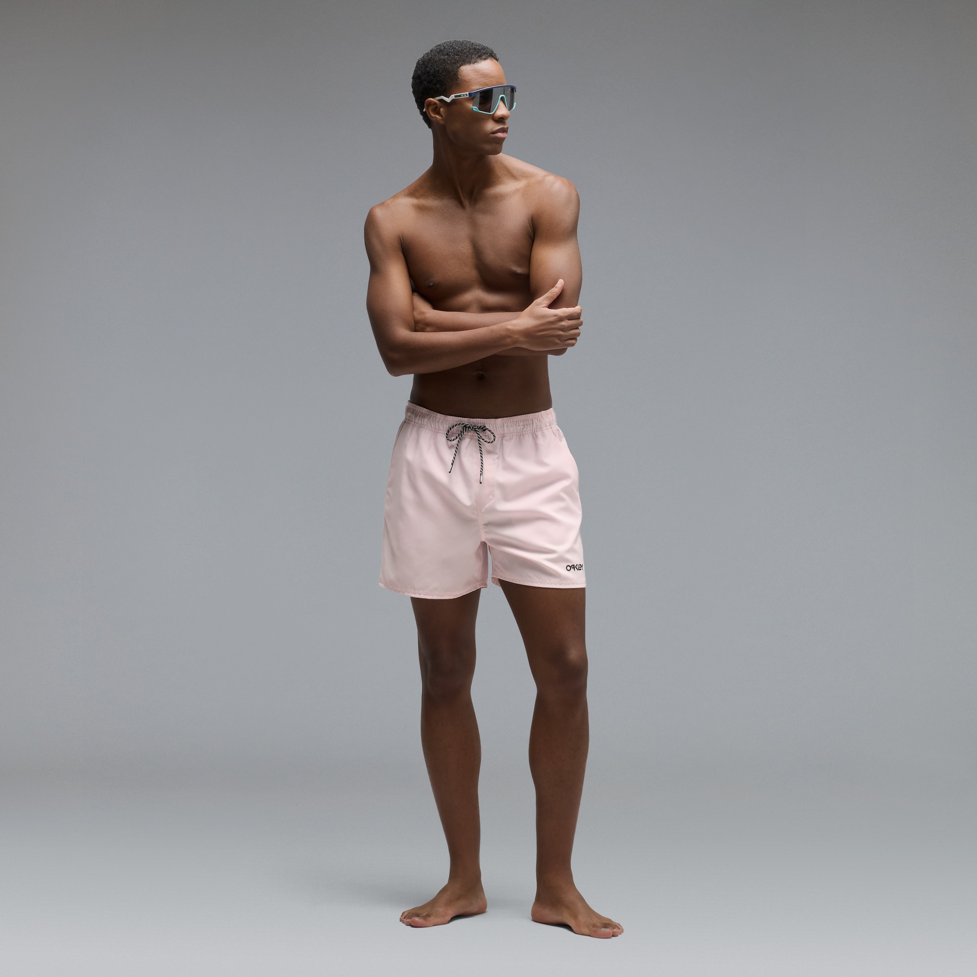 Oakley Men's Beach Volley 16 Beachshort - Faded Pink Size: M