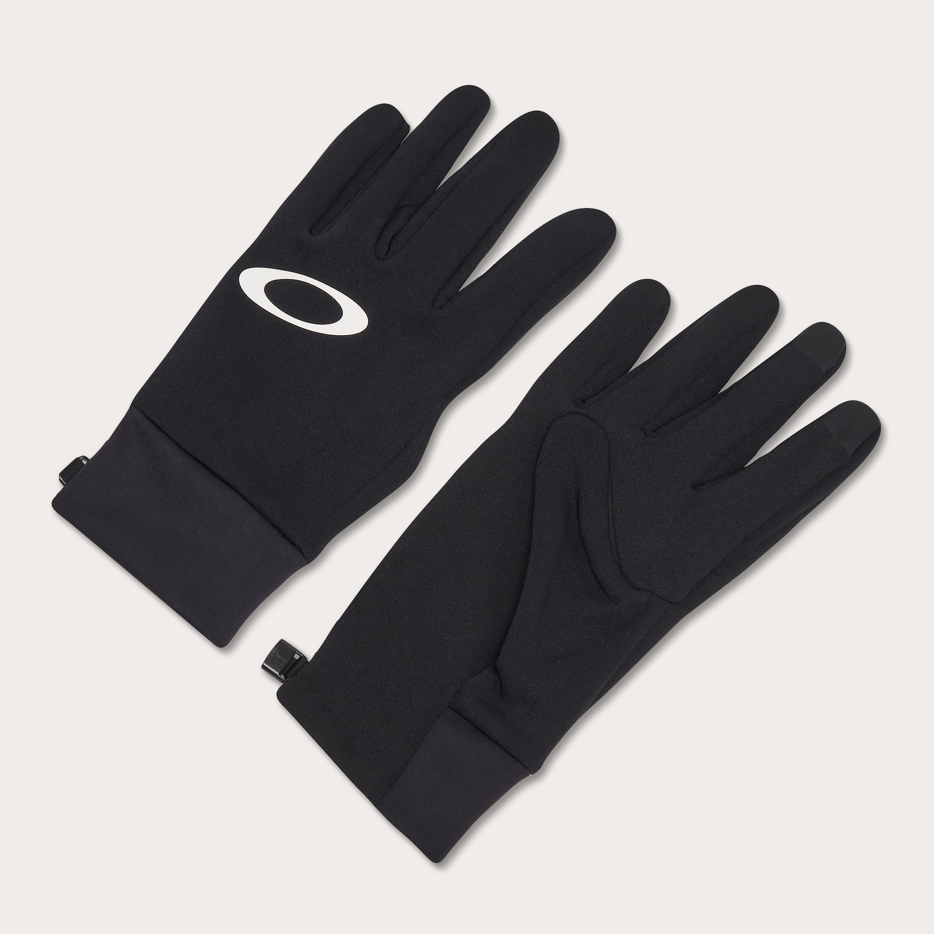 Oakley Latitude Fleece Gloves in Blackout | Oakley® US