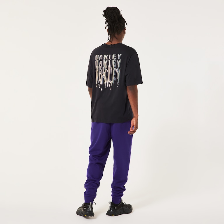 Stacked Metal Tee - Blackout