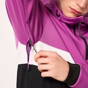 Tnp Nose Grab Softshell Hoodie - Blackout/Ultra Purple