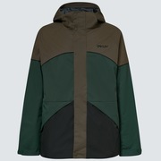 Tnp Rotation Rc Insulated Jacket - Green/Black Color Block