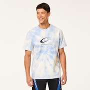 Saturdays NYC X Oakley SS Tee - Tie Dye Light Blue