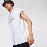 Camo Ellipse Tee - White