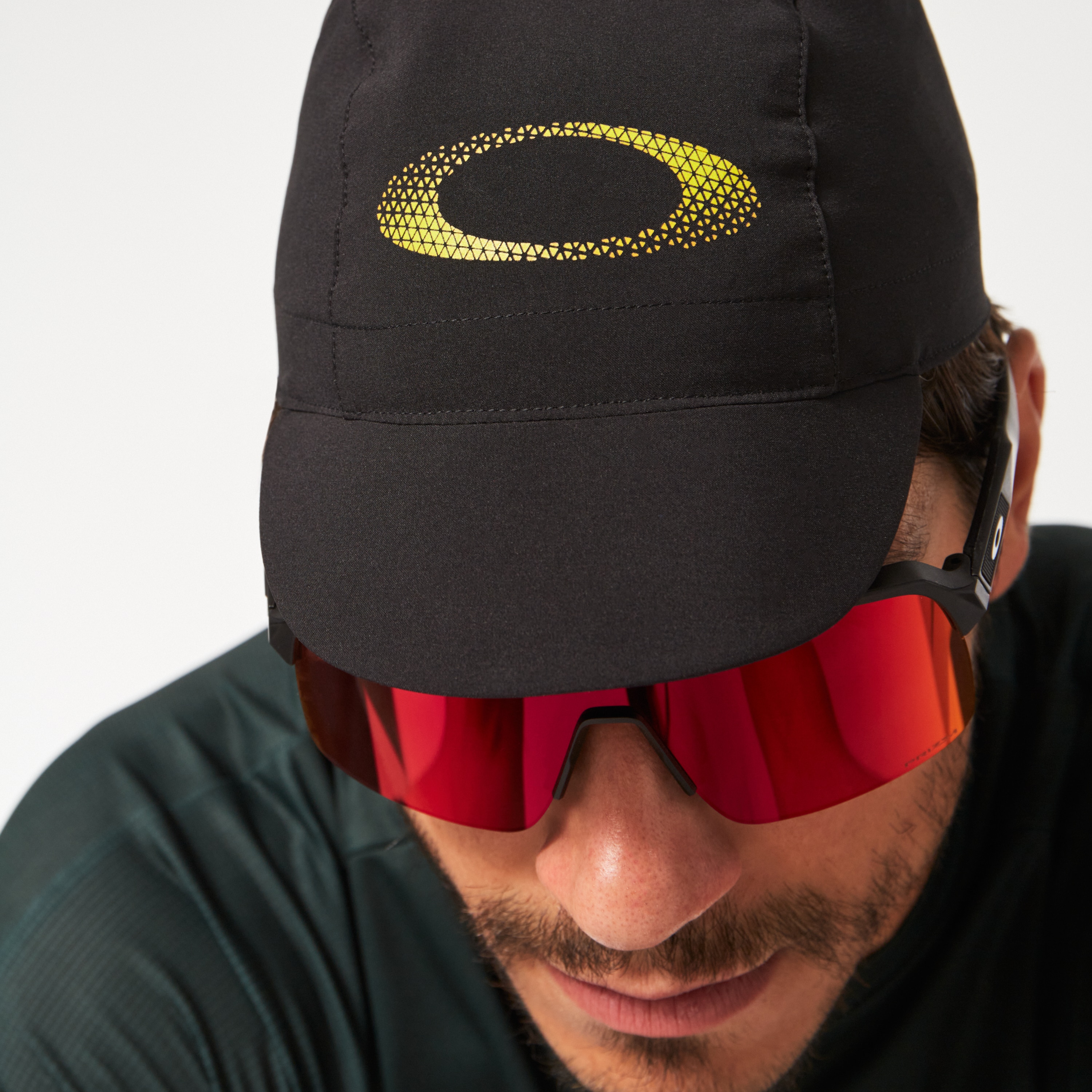 Oakley Cadence Road Cap in Black/Sulphur | Oakley® US