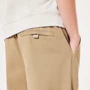 Elastic Waist Chino Pant - Pebble