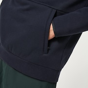 Rider Long 2.0 Hoodie - Black/White