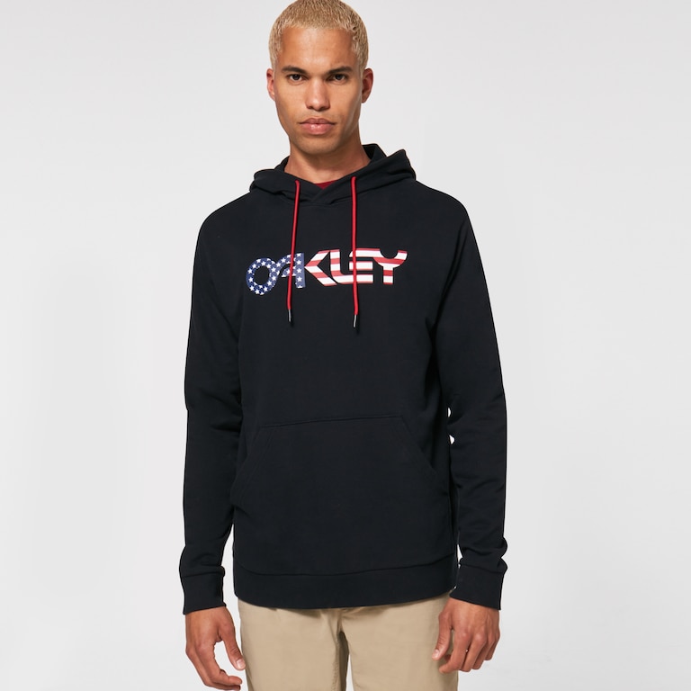 B1B Po Hoodie 2.0 - Black/American Flag