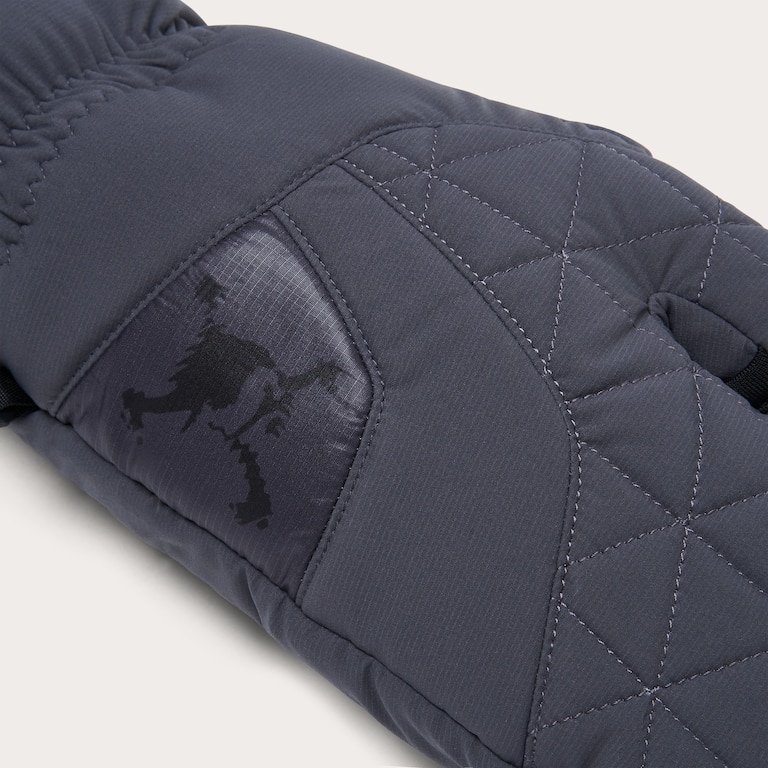 Skull Golf Mitten - Dark Cloud