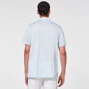 Contender Stripe Polo - Light Blue Breeze