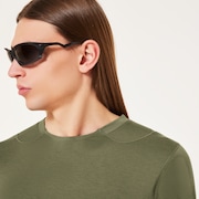 Latitude Flight Shell Tee - Boulder Green