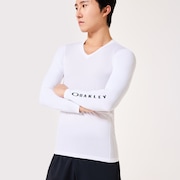 Oakley Base Layer V Neck 6.0 - White