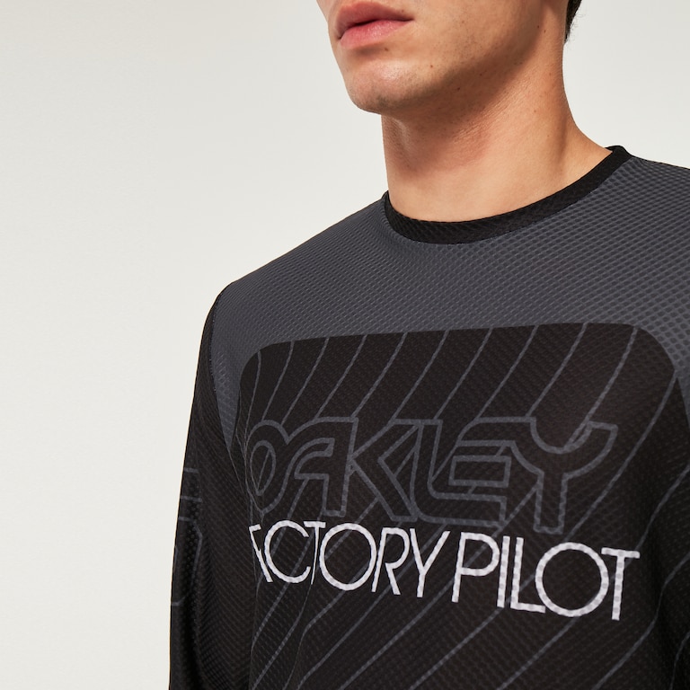 Seeker '75 LS Jersey - Blackout