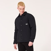 Quilted Sherpa Jacket - Blackout