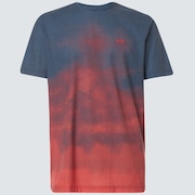 Sunset Fade Tee - Smoke Poppy Red