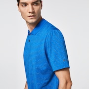 Oakley Jacquard Stripe Polo - Ozone