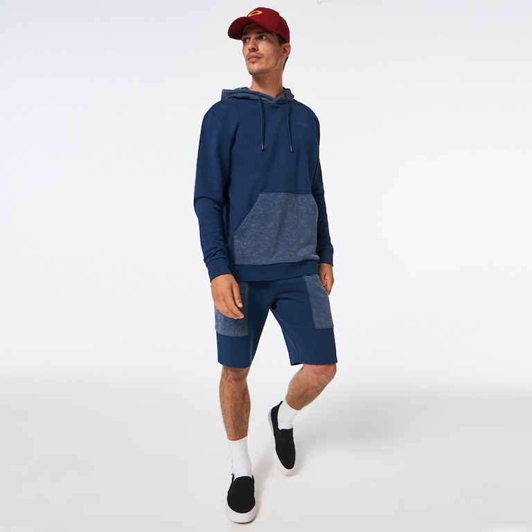 Soft Dye Po Hoodie - Poseidon