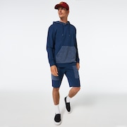 Soft Dye Po Hoodie - Poseidon