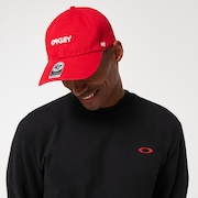 Remix Dad Hat - Red Line