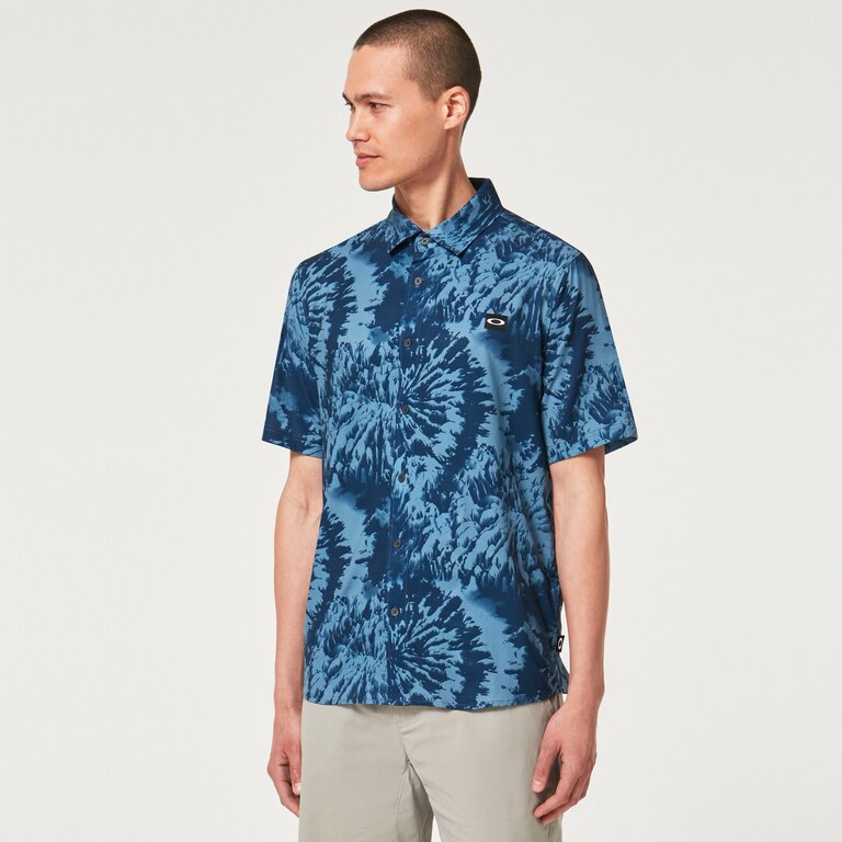 Oakley Mtn Dye Woven - Blue Mountain Tie Dye