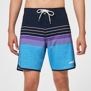 Retro Lines 18 Rc Boardshorts - Fathom Stripes