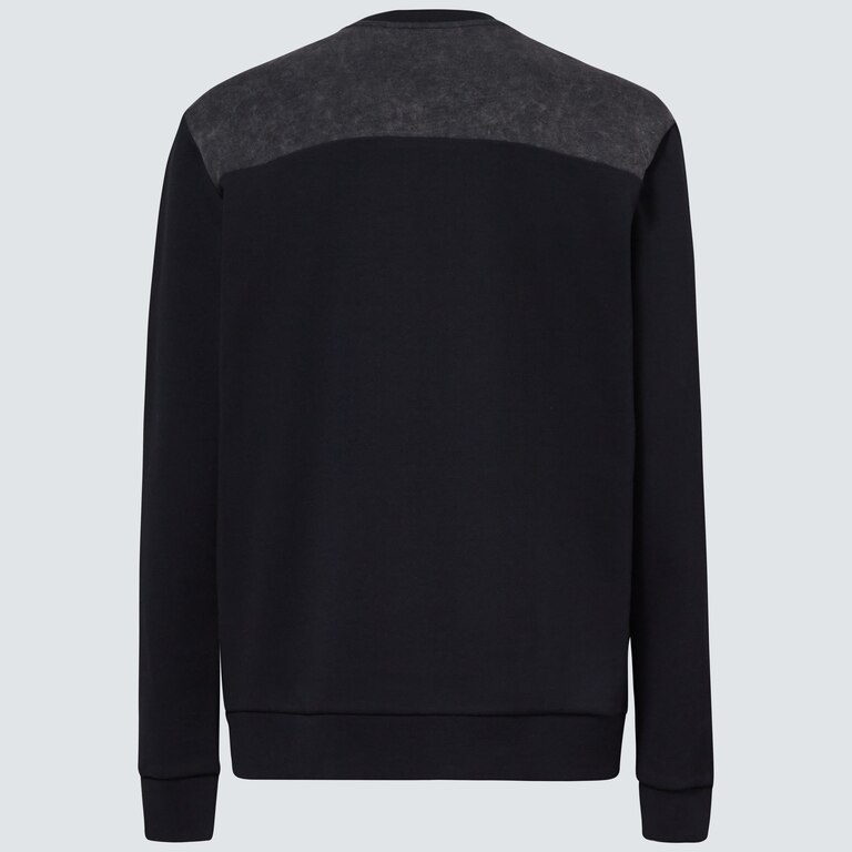 Soft Dye Crew Sweatshirt - Blackout